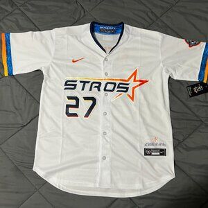 FAST SHIP JOSE ALTUVE ASTROS HOUSTON #27 MLB JERSEY